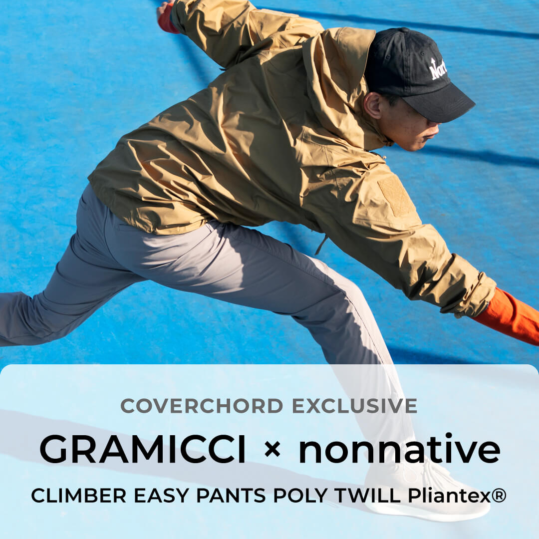 GRAMICCI × nonnativeCLIMBER EASY PANTS POLY TWILL Pliantex 