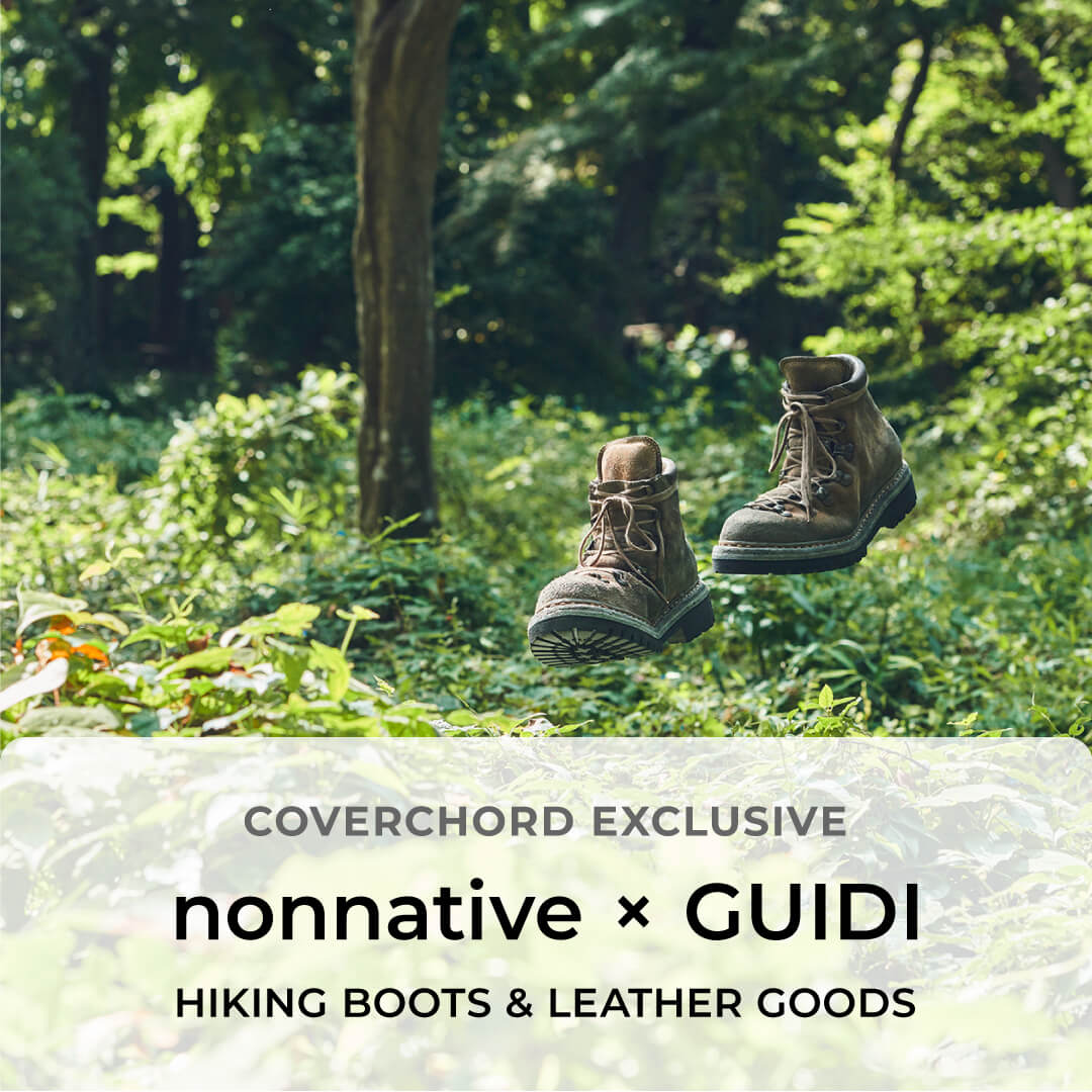 nonnative × GUIDIHIKING BOOTS & LEATHER GOODS – COVERCHORD