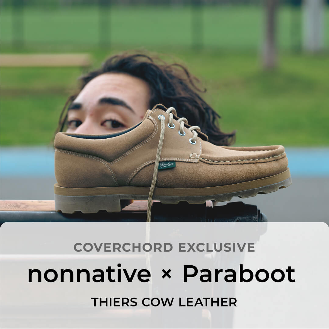 nonnative × ParabootTHIERS COW LEATHER – COVERCHORD