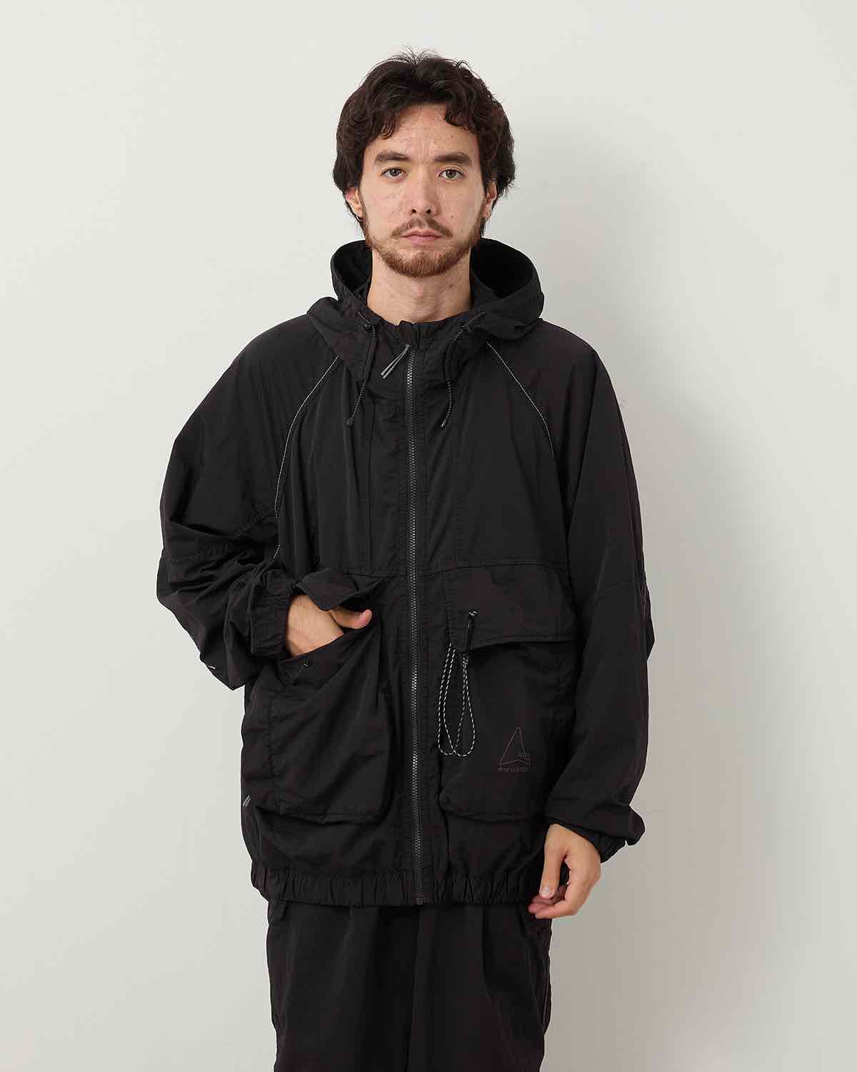 roa♡ ROA GARMENT DYE NYLON HOODED JACKET – COVERCHORD