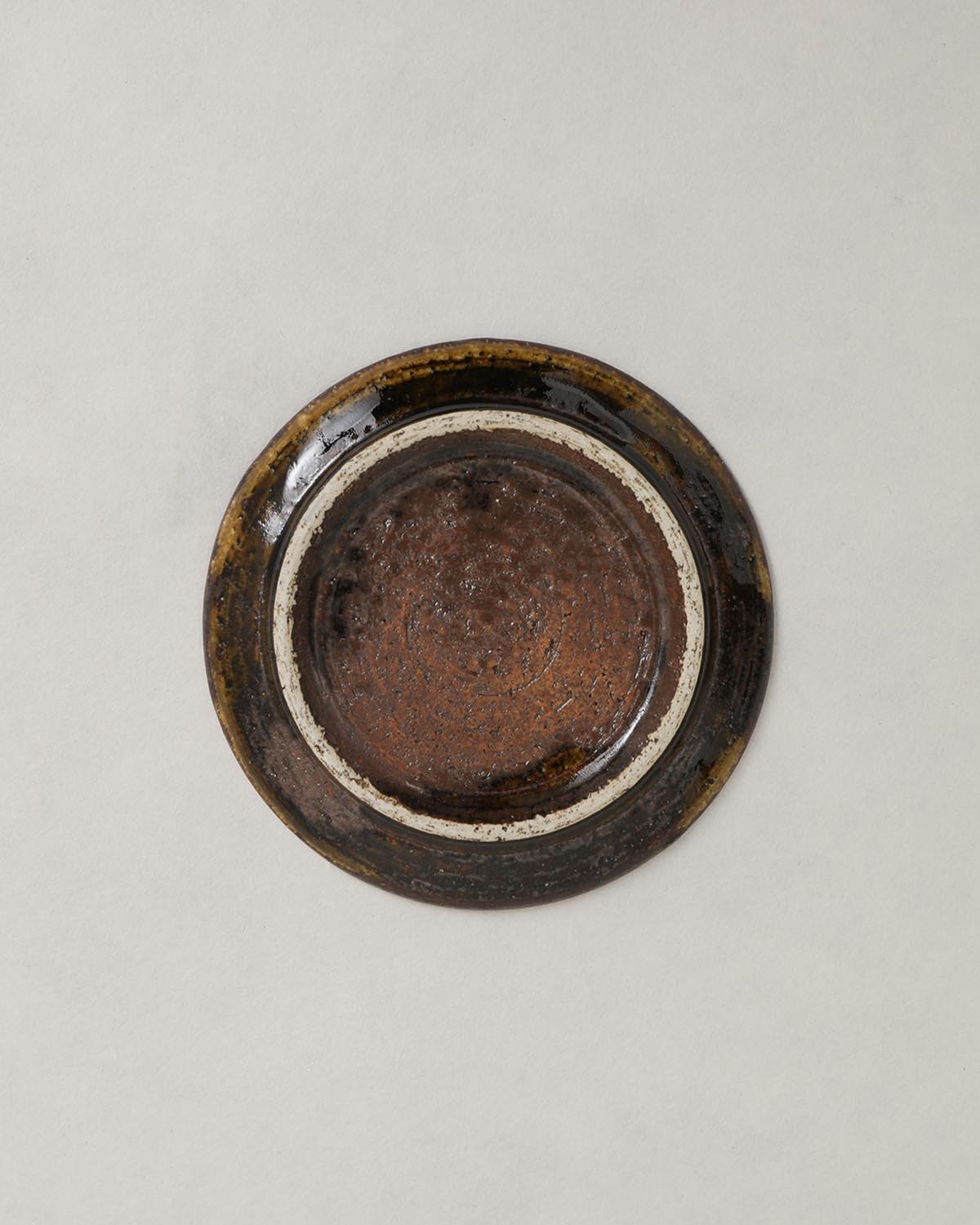 AMBER GLAZE SMALL PLATE