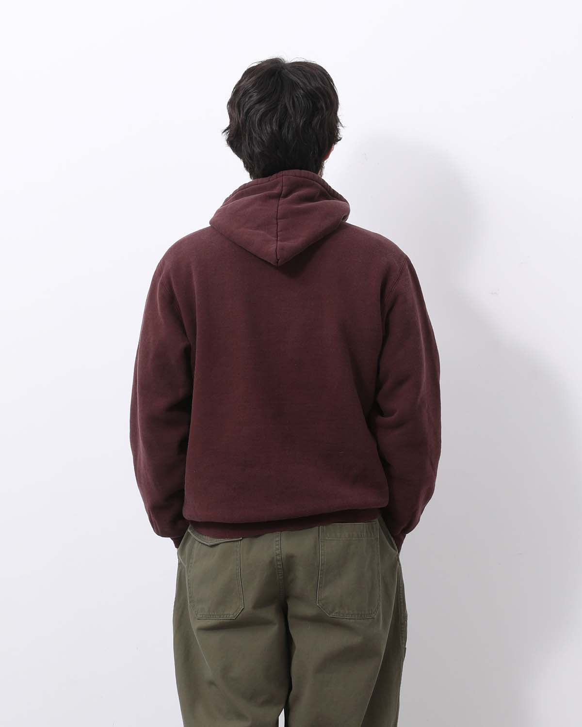 VINTAGE ATTACHED HOOD SWEAT PARKA