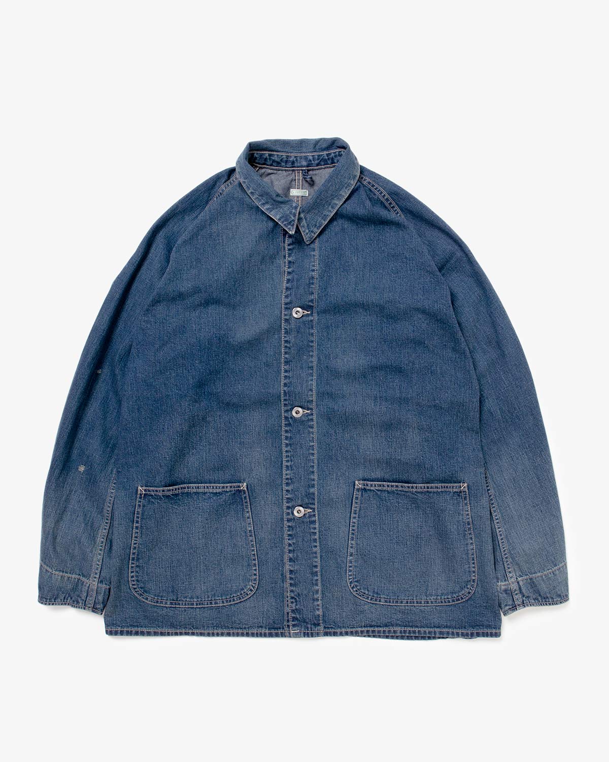 DENIM COVERALL JACKET