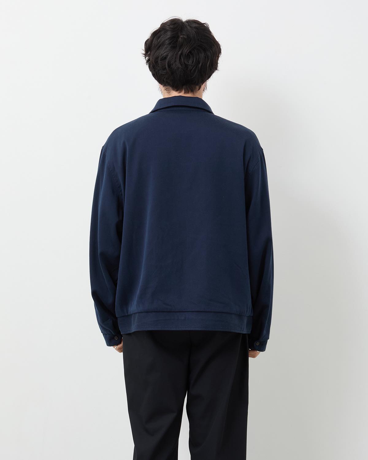 WASHED SILK RAYON GABARDINE JACKET