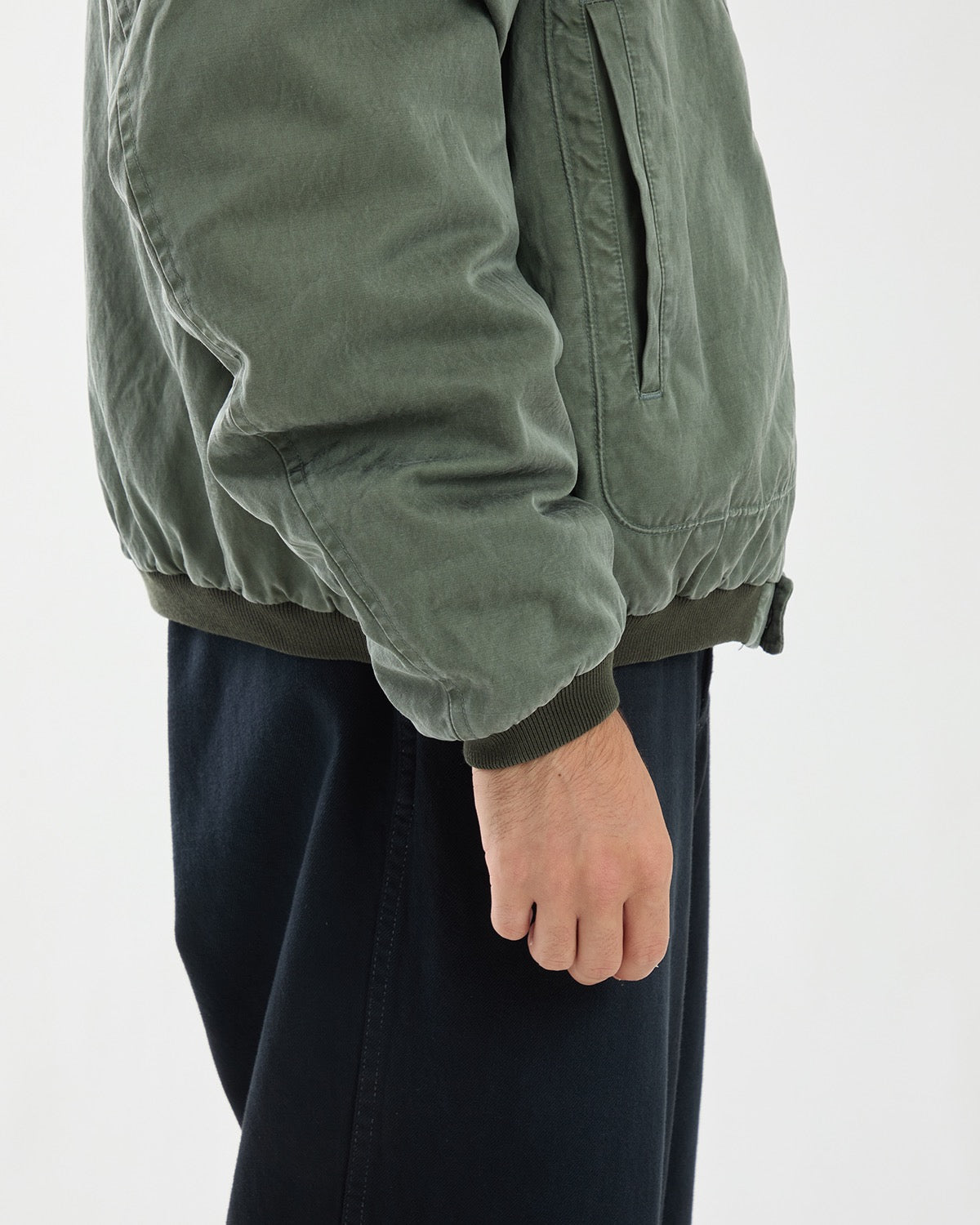 VINTAGE SILK AIR FORCE JACKET