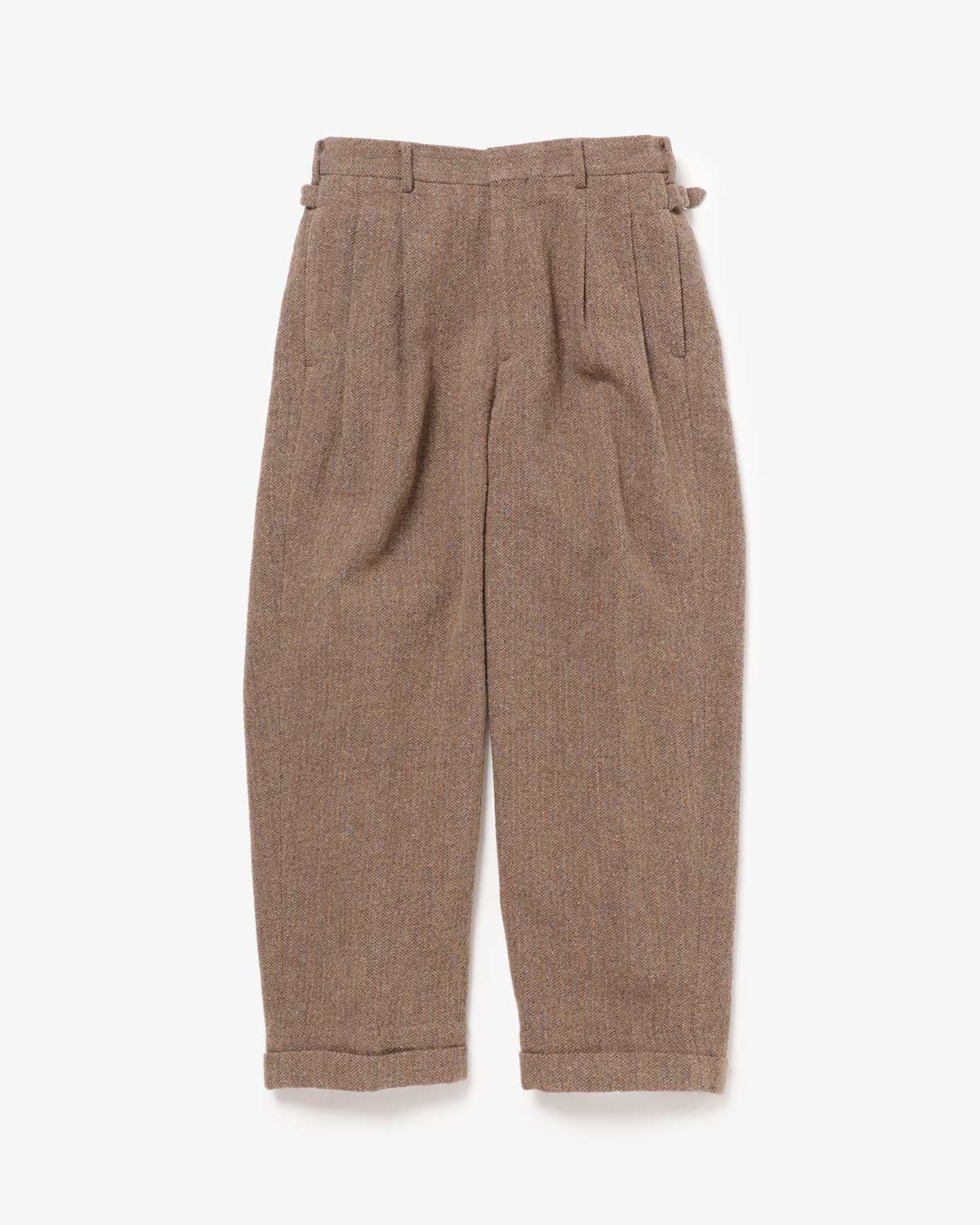 TWEED TWO TUCK TROUSERS – COVERCHORD