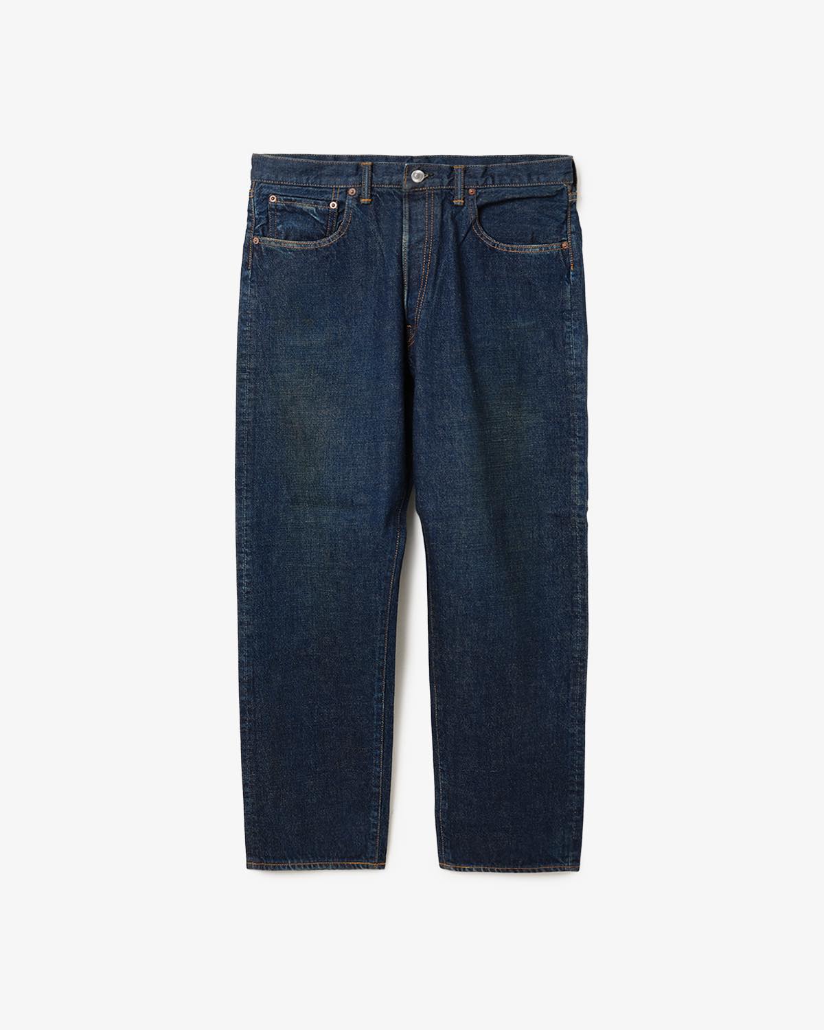 WASHED DENIM PANTS E