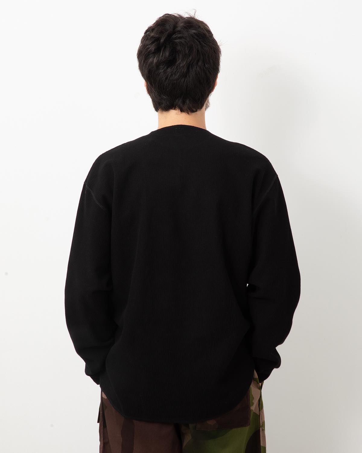 ROUGH&SMOOTH THERMAL OVER-NECK L/S