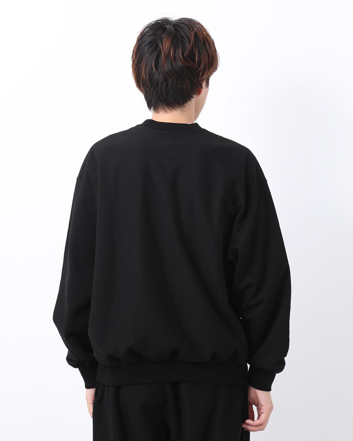 SOFT&HARD SWEAT CREW-NECK P/O WIDE