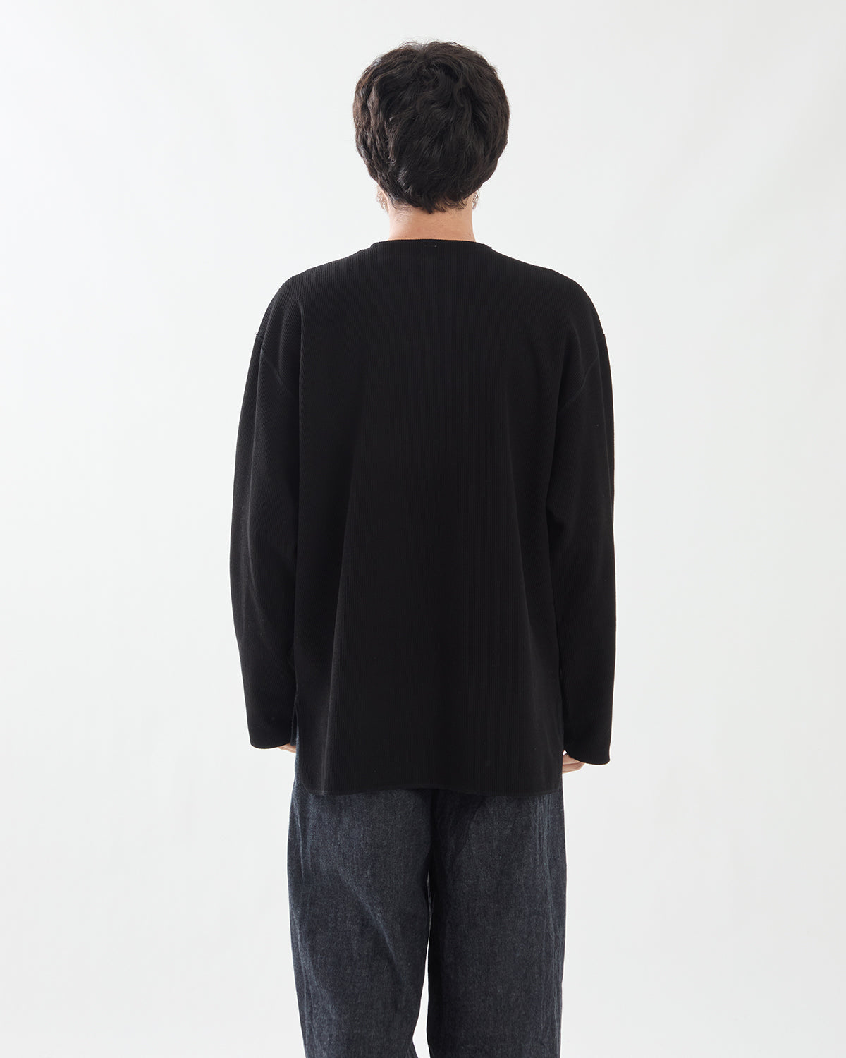 ROUGH&SMOOTH THERMAL OVER-NECK L/S