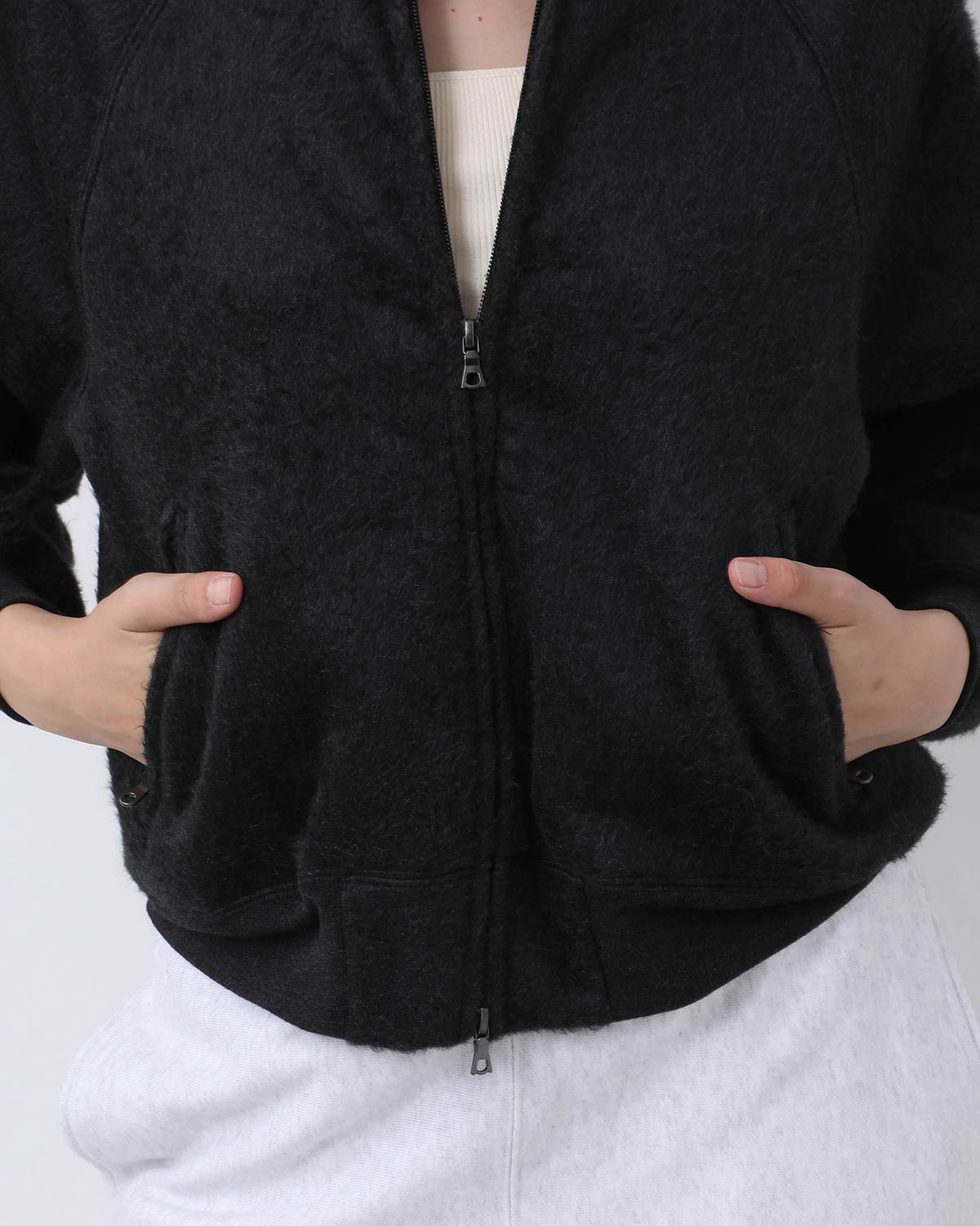 PE/SILK FLEECE BOMBER JACKET (WOMEN'S)
