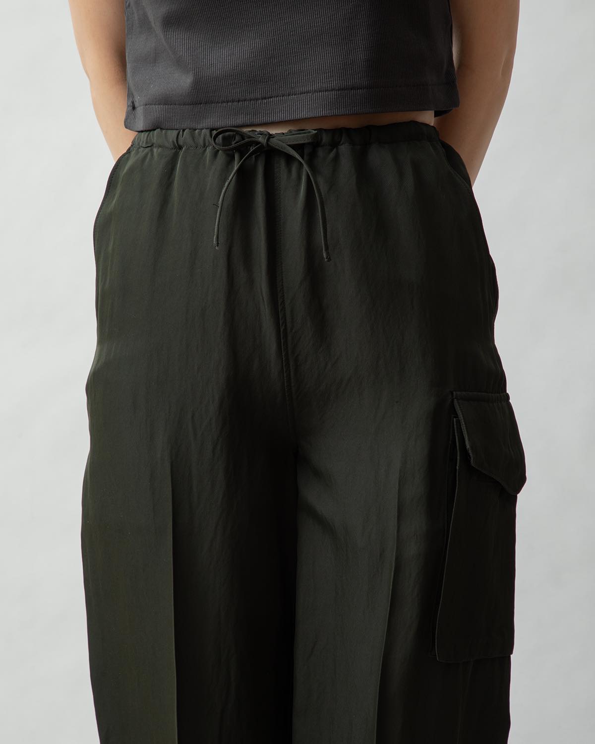 RAYON NYLON SILK SIDE SEAMLESS 4P PANTS (WOMEN'S)