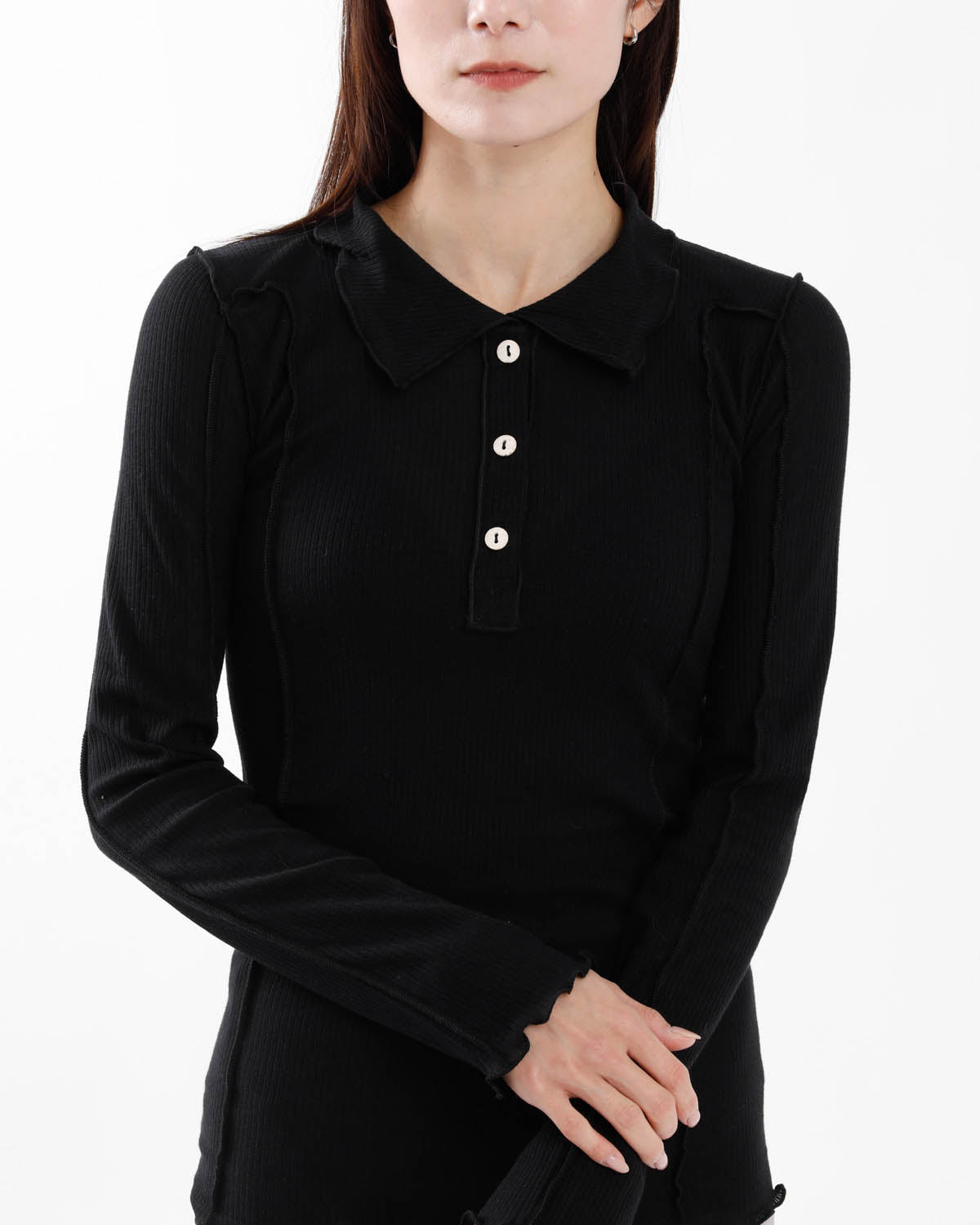 OMATO POLO LONG SLEEVE TEE