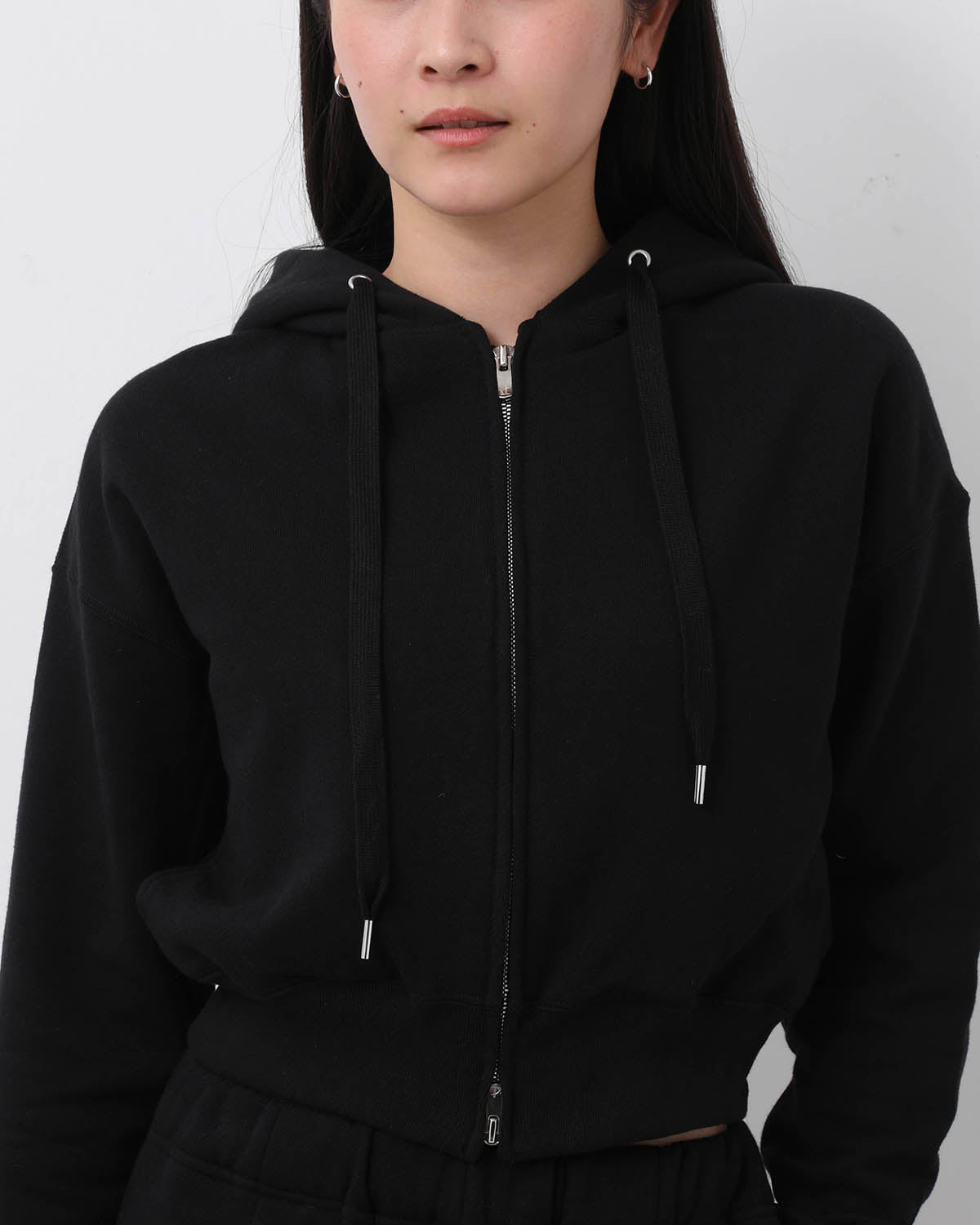 CO/WO URAKE SHORT ZIP HOODIE