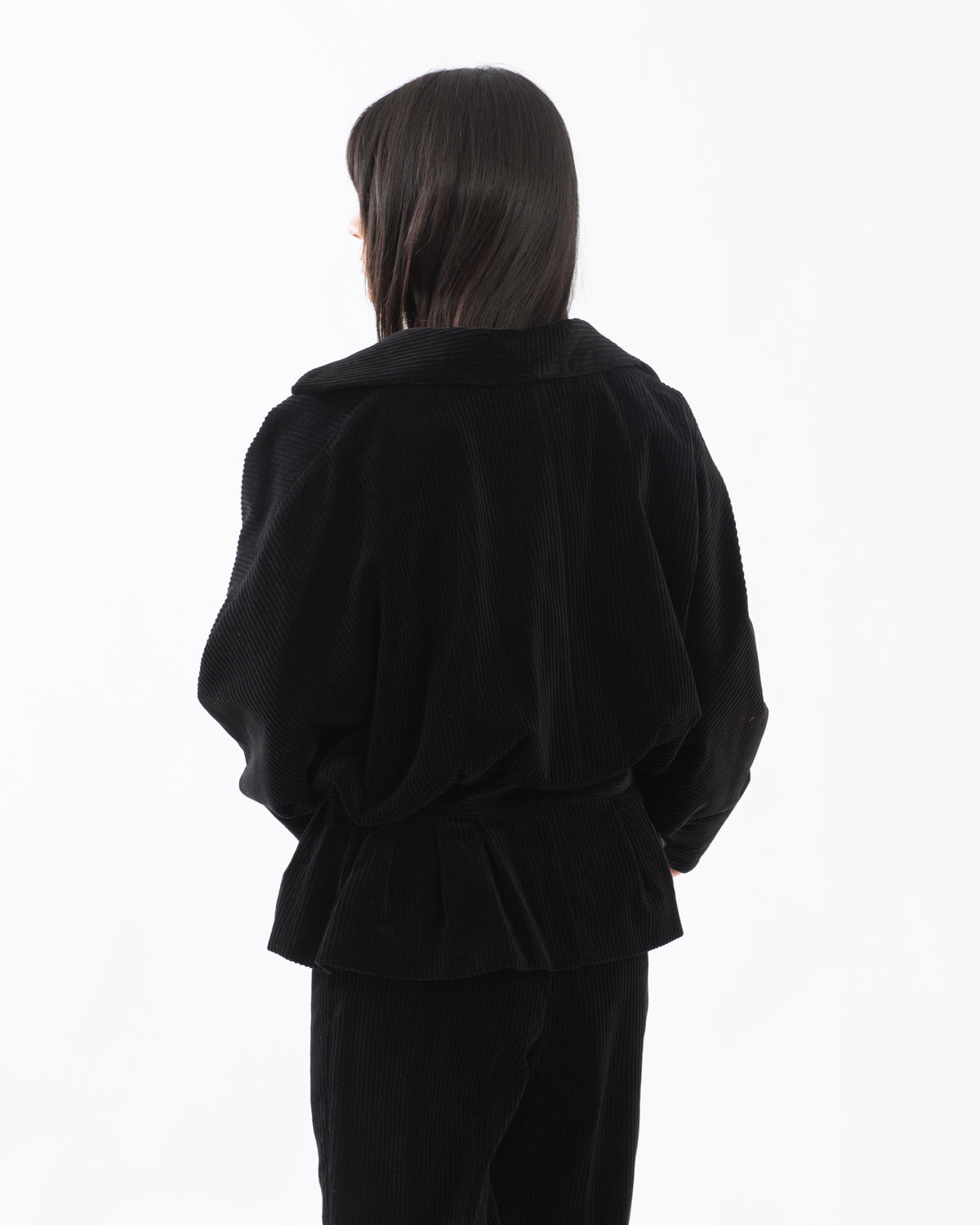 MIXED-WALE CACHECOEUR JACKET