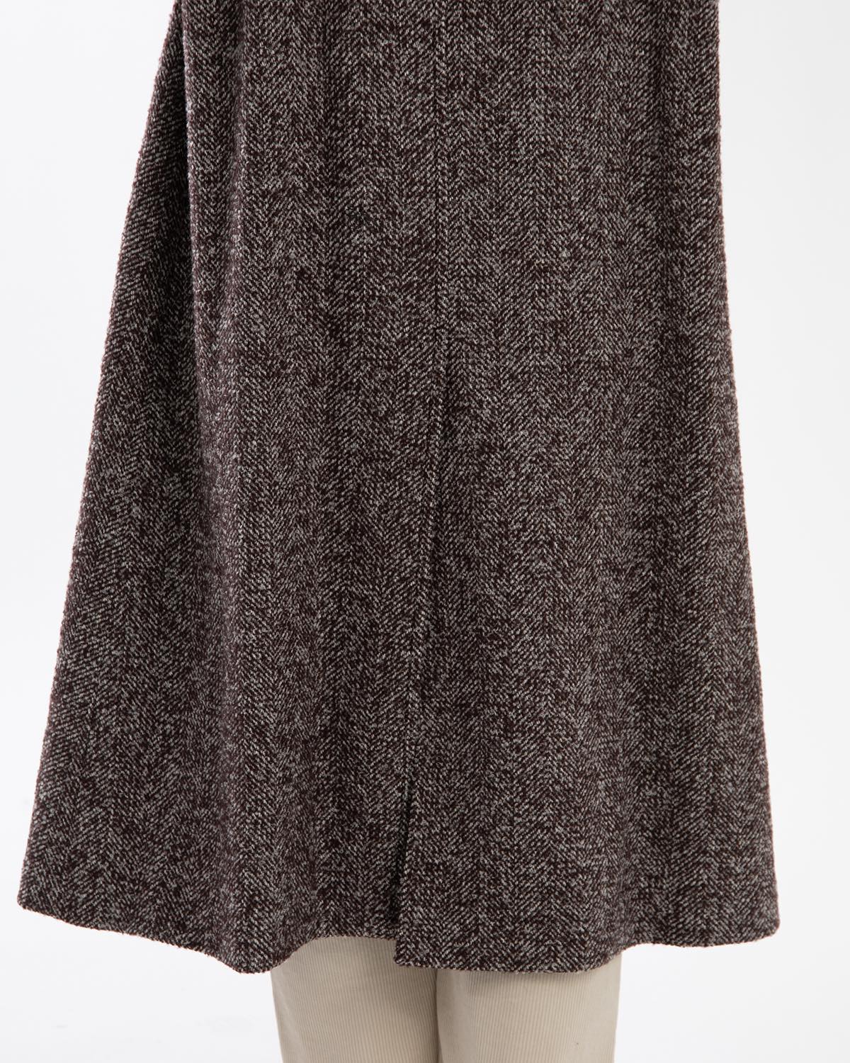 LOOP TWEED DOUBLE BREASTED COAT