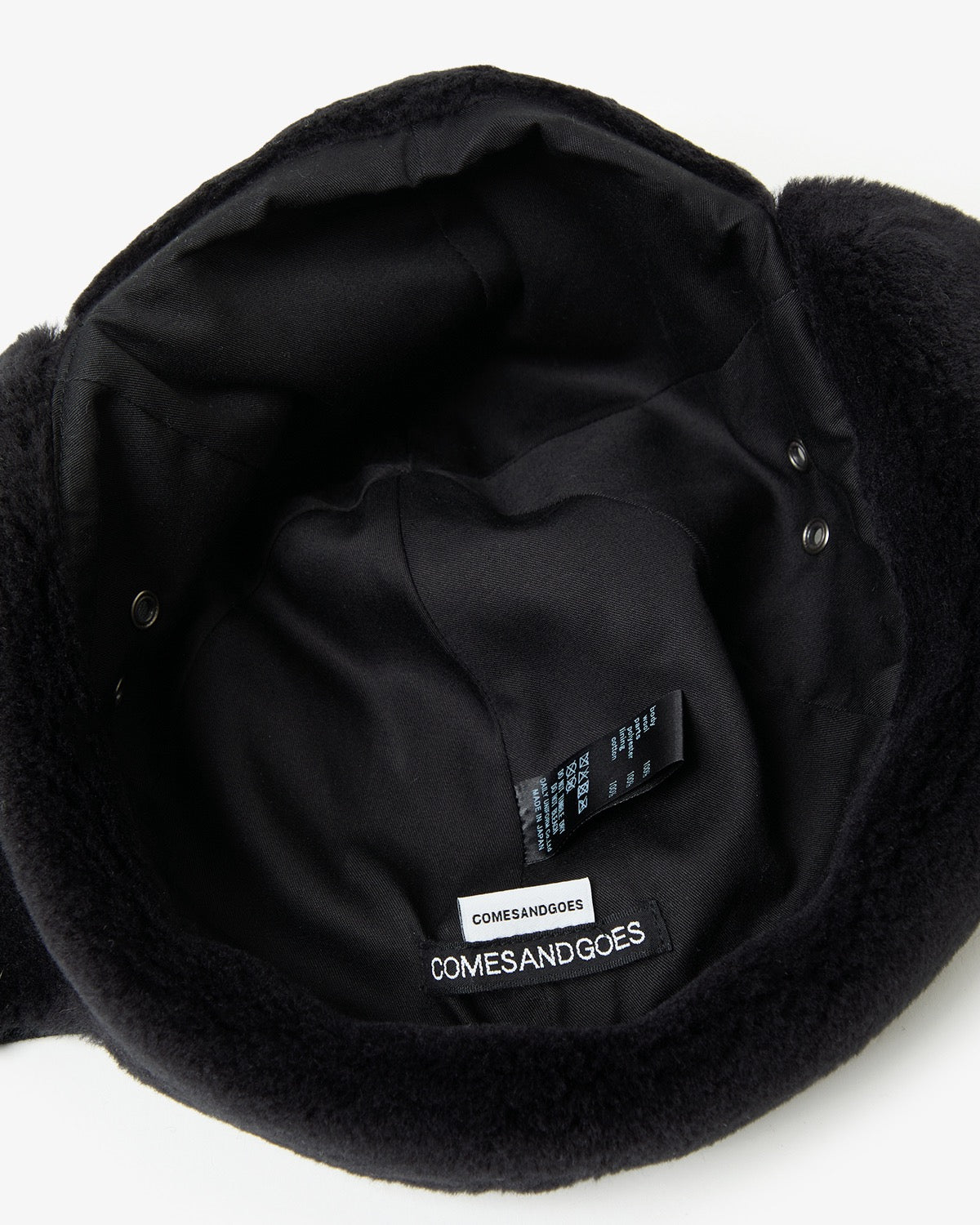 DRY WOOL BOMBER CAP