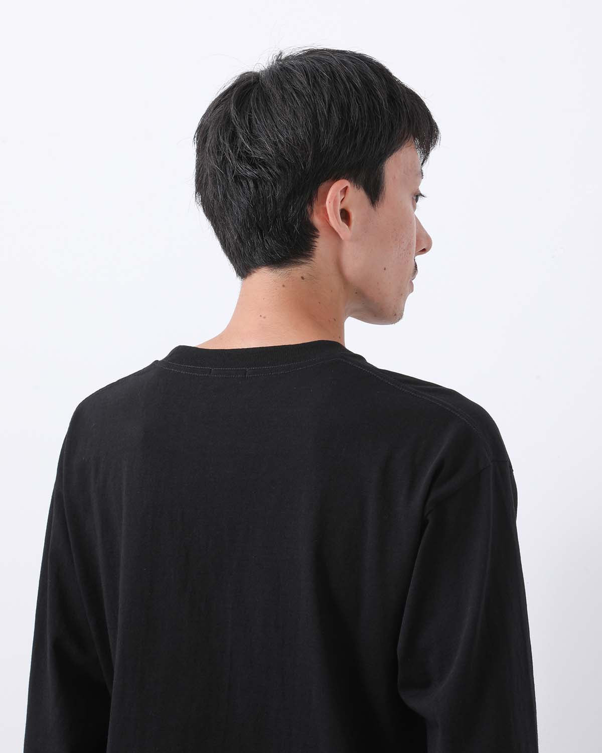 COTTON JERSEY LONG SLEEVE T-SHIRT