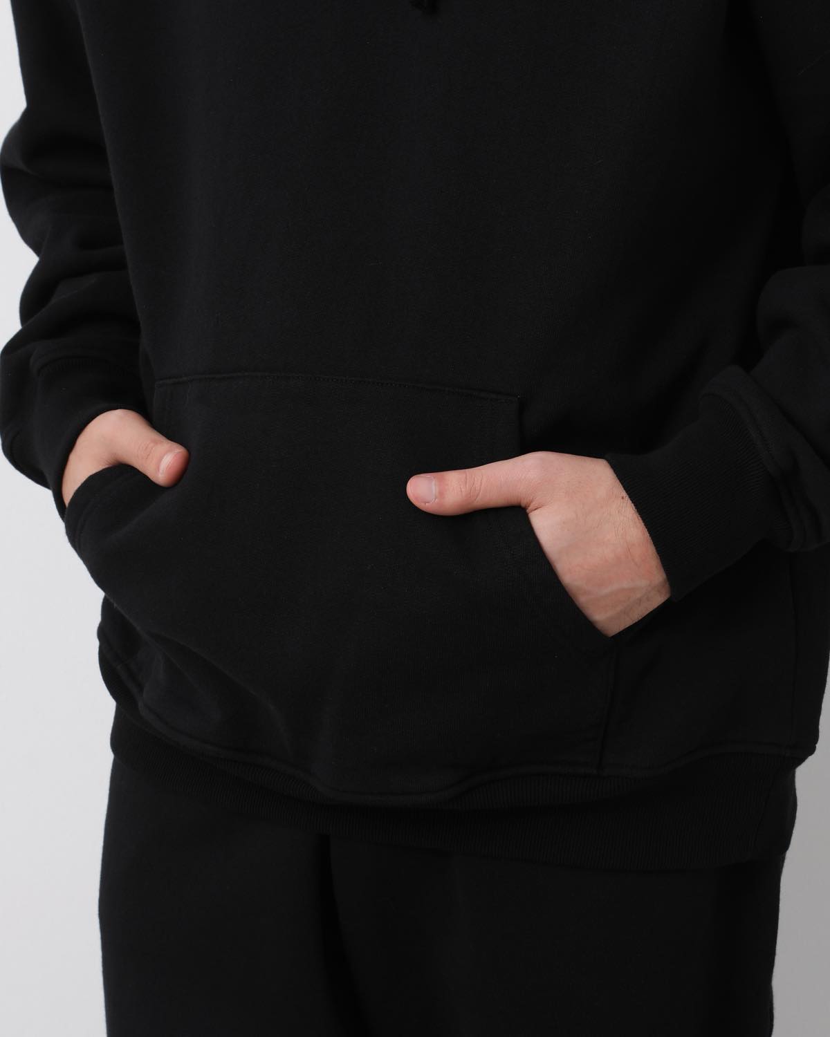 コットン裏毛パーカ