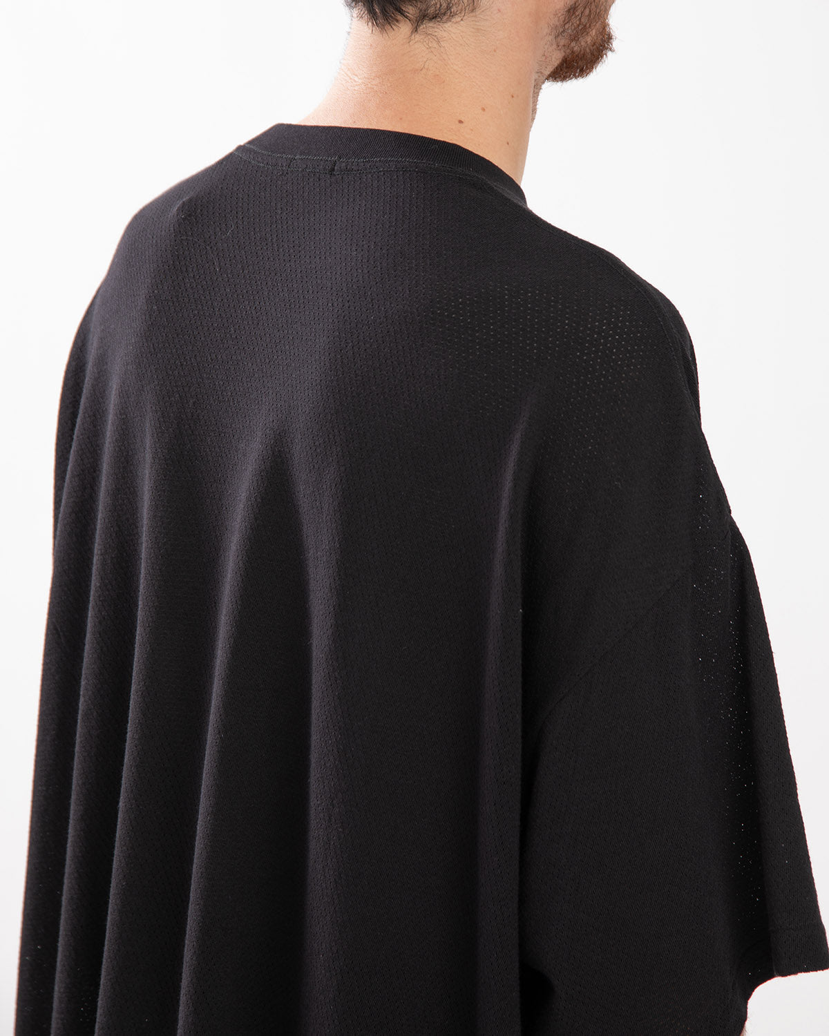 コットンメッシュ半袖Tシャツ