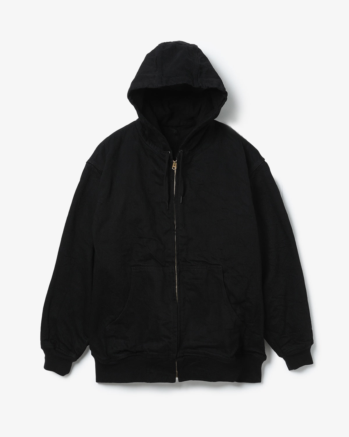 loner ブラックハーフデニム DOUBLE LAYER WAISTBAND DENIM -BLACK- | WALKIN STORE WEB SHOP