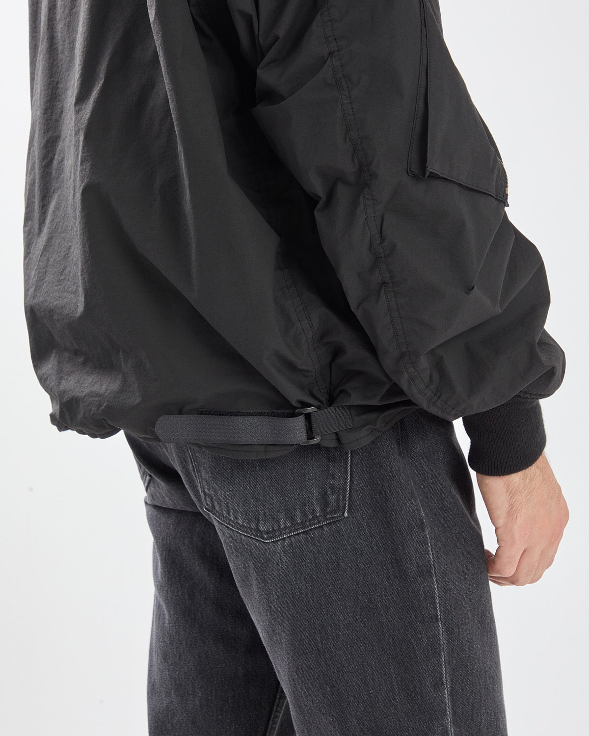 COTTON NYLON MILITARY BLOUSON