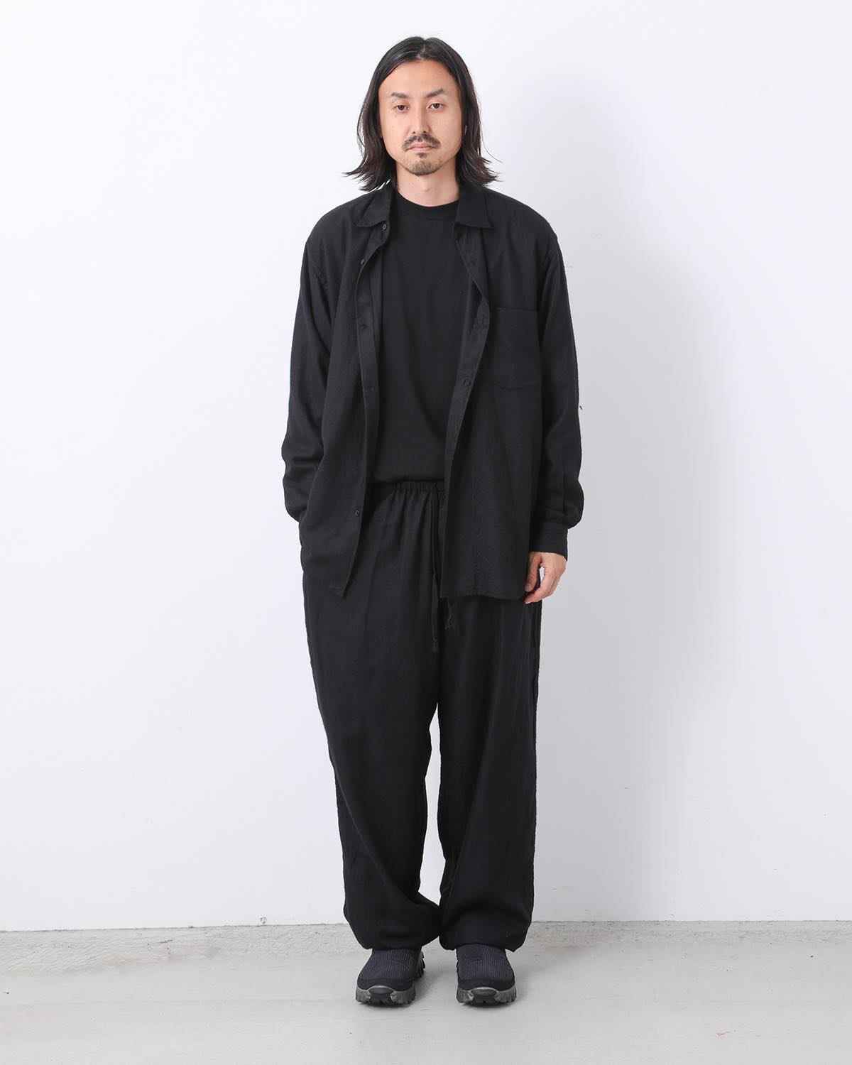 カシミヤシルク製品染ドローストリングパンツ – COVERCHORD