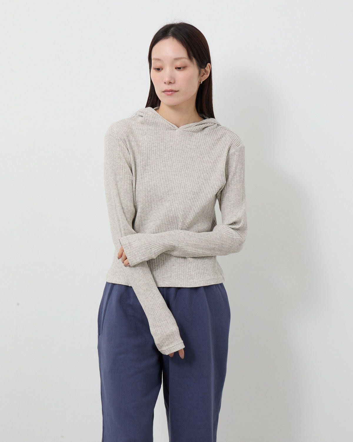 COOME KNIT HOODIE パープル Knitted Mila Zip Hoodie - Acai – Universal Standard
