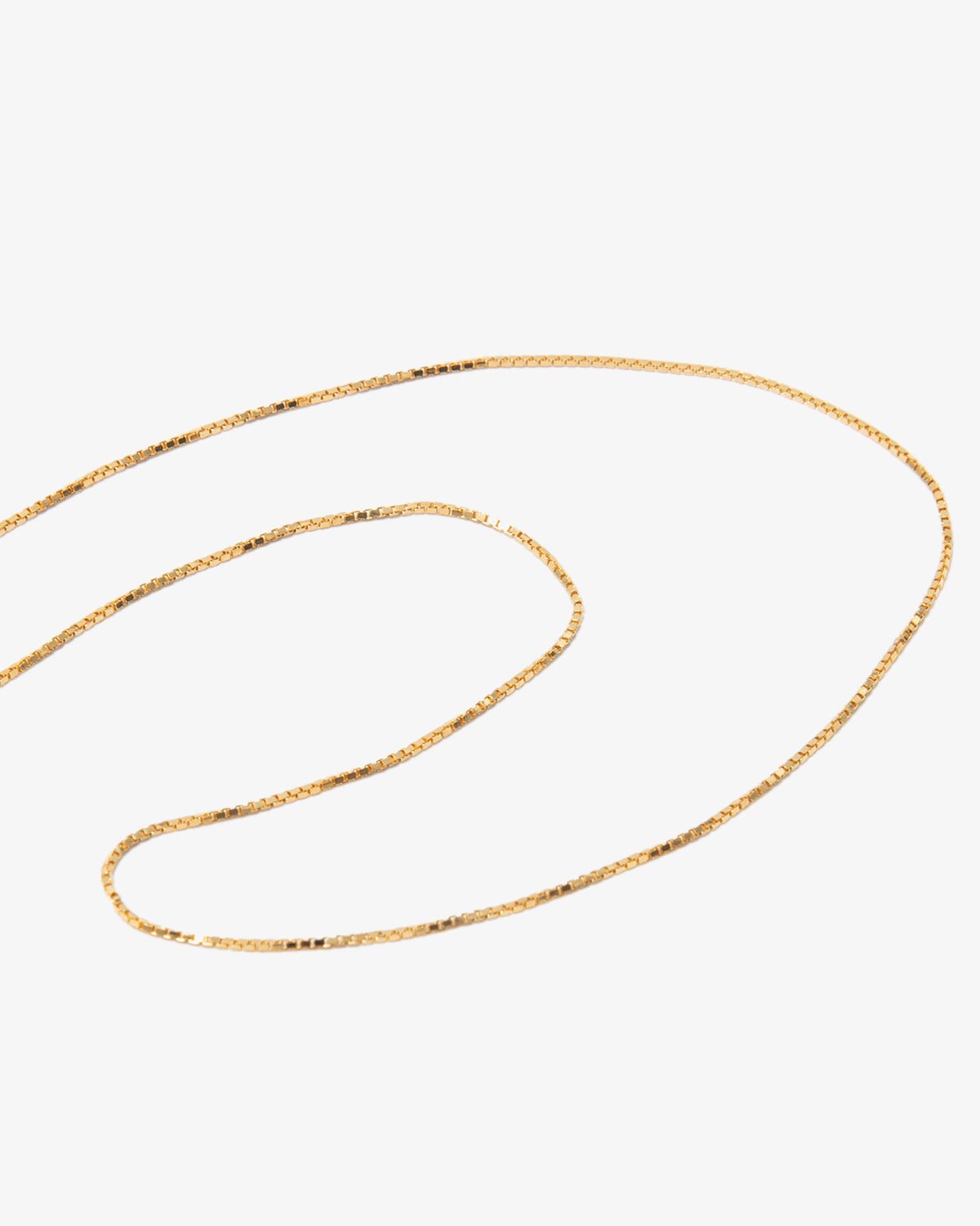 SLIM BOX CHAIN NECKLACE