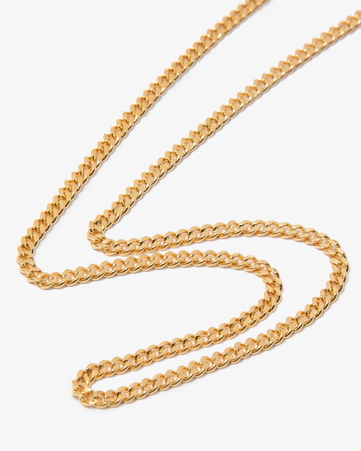CURB CHAIN SHORT NECKLACE