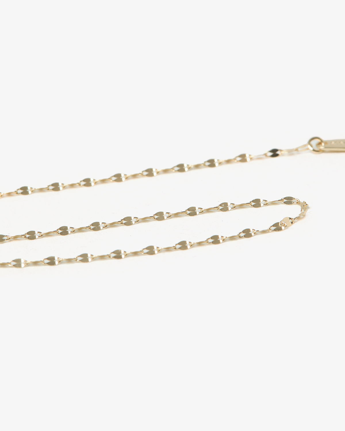 14K SPARKLE LITE CHAIN BRACELET