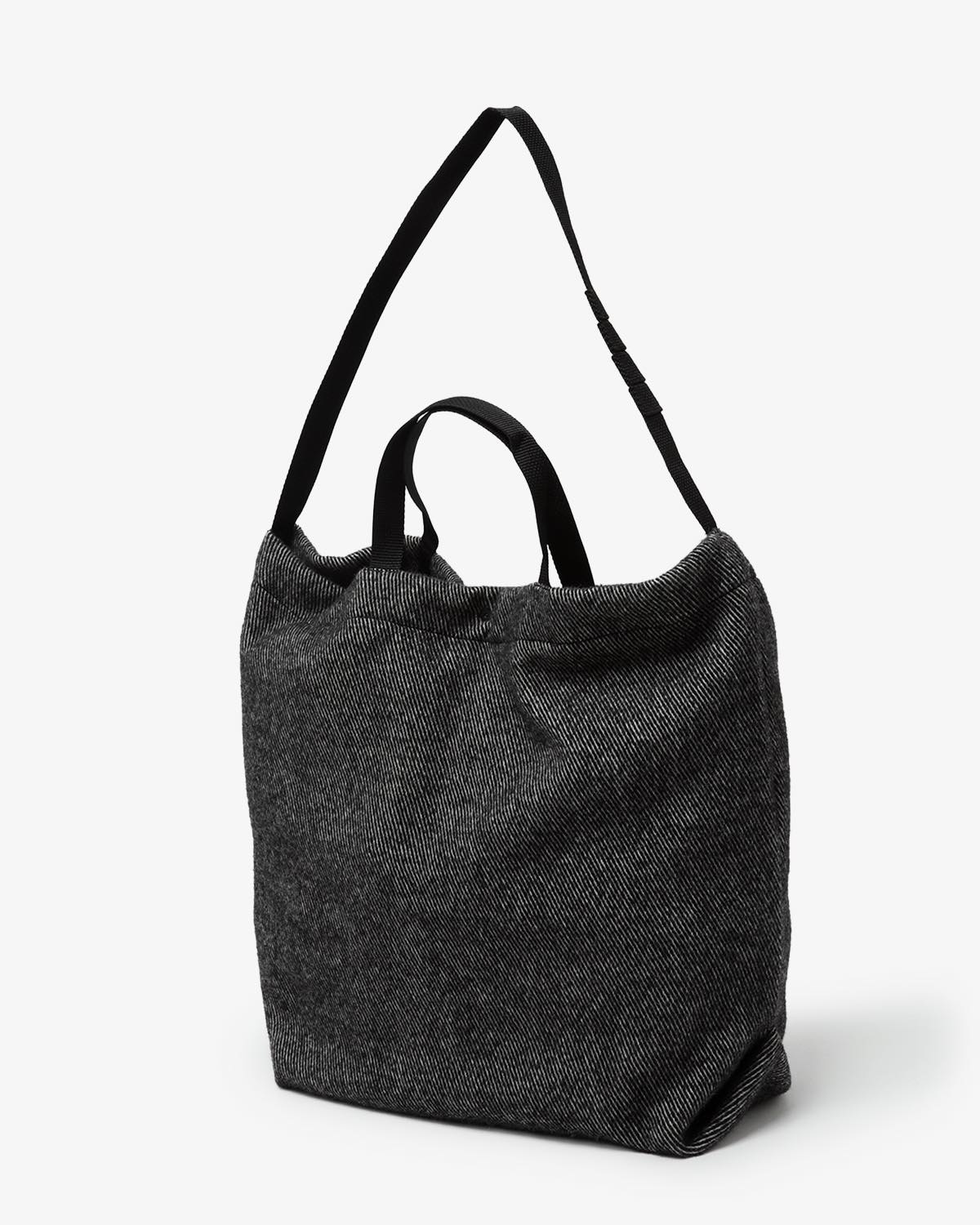 CARRY ALL TOTE - WOOL SHAGGY TWILL
