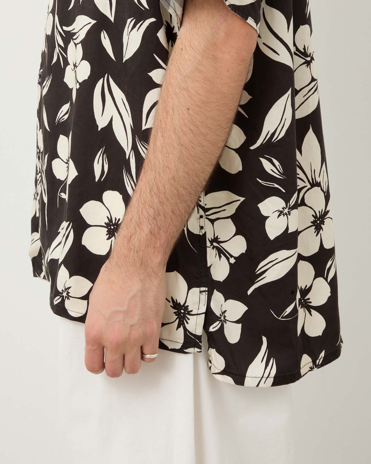 CAMP SHIRT - TENCEL FLORAL PRINT