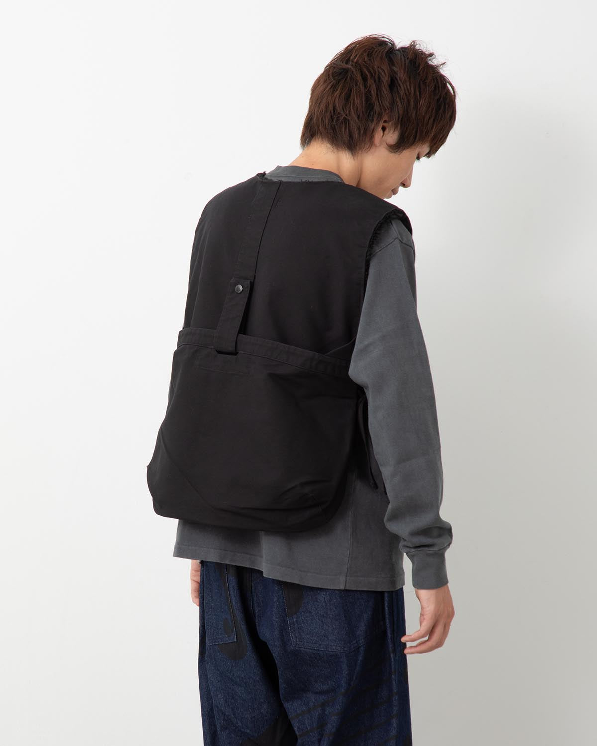 NEWSBOY VEST - COTTON DOUBLE CLOTH