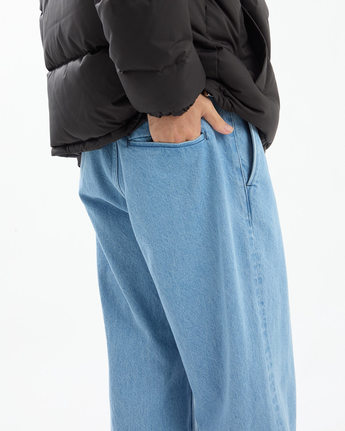 WIDE DENIM PANTS