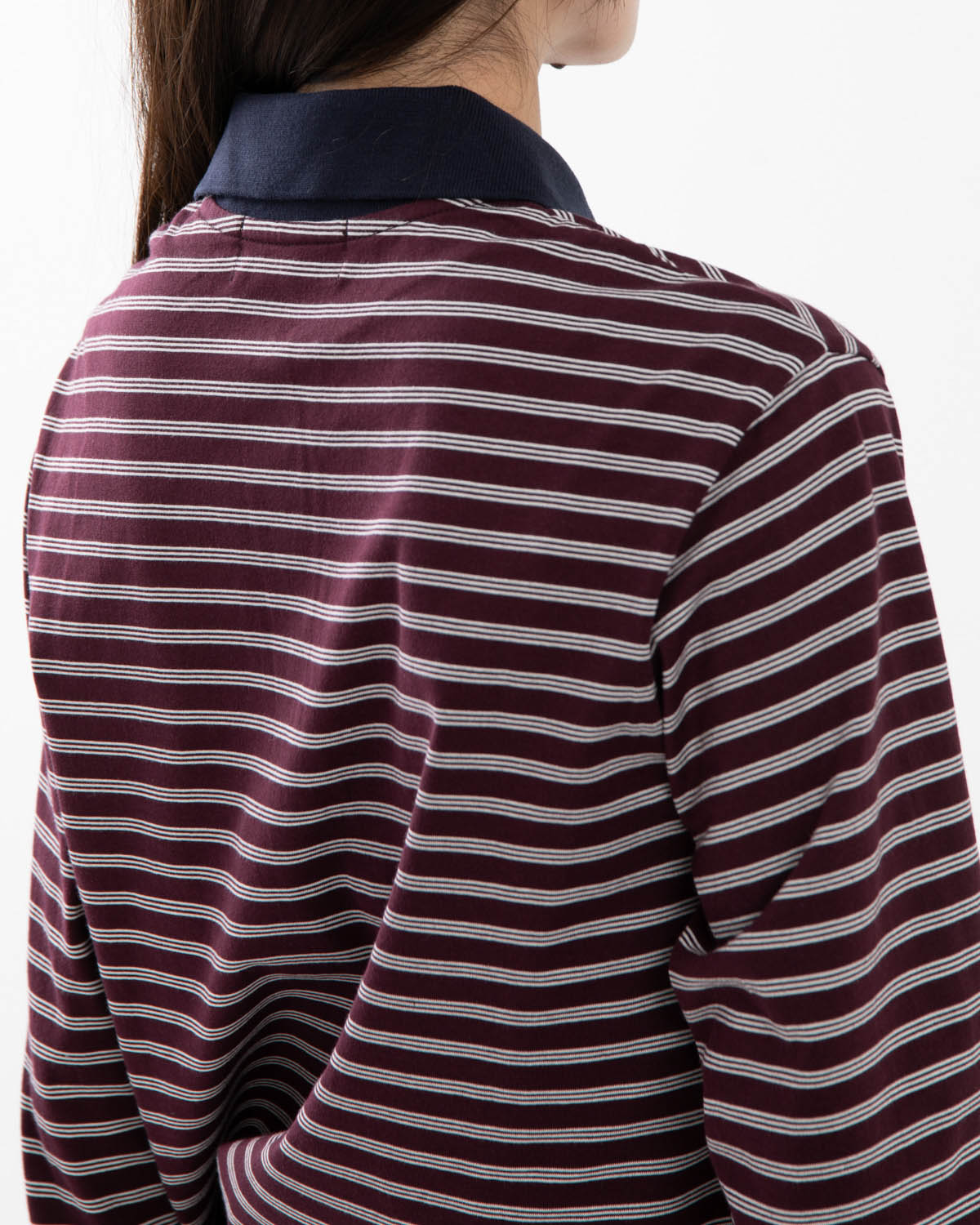 BORDER POLO L/S T-SHIRT