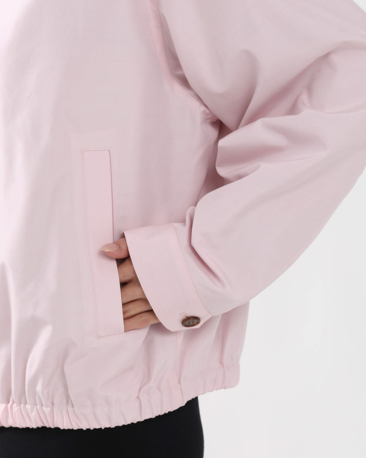 SILK ZIP BLOUSON