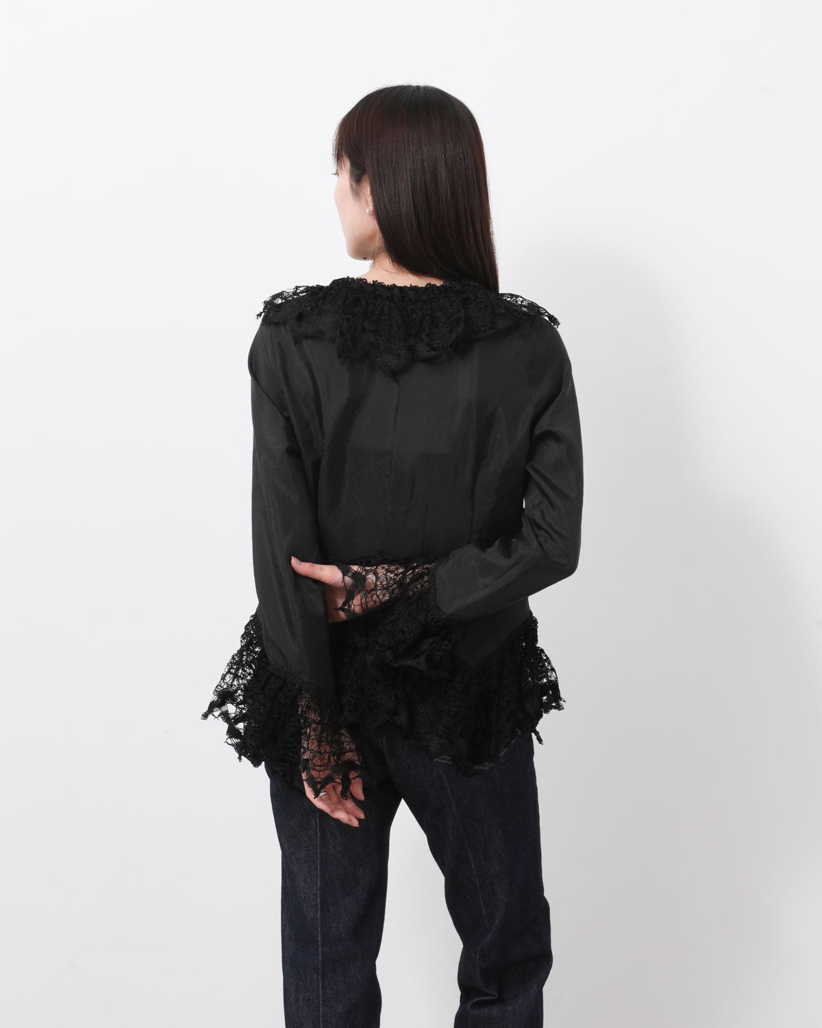 ORIGINAL TORSION LACE BLOUSE