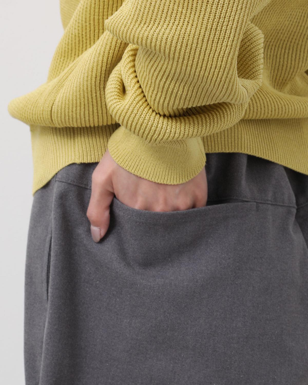 EASY WIDE TAPERED SLACKS (WOMEN'S)