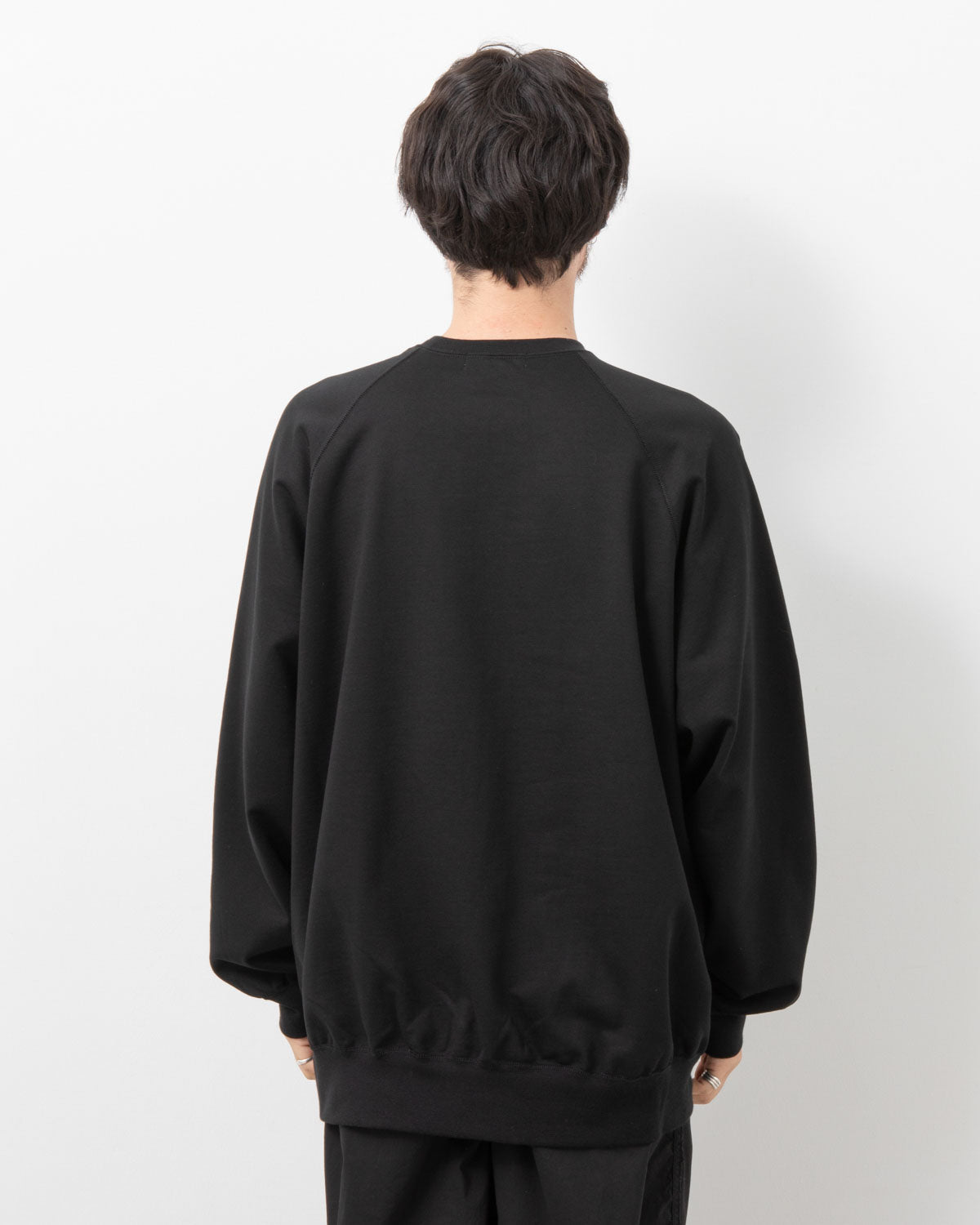 HARD TERRY CREW NECK SWEAT