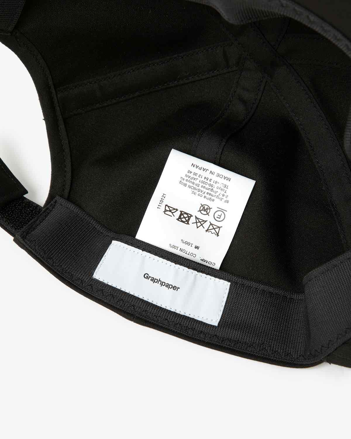 WOOLY COTTON TWILL 6 PANEL CAP