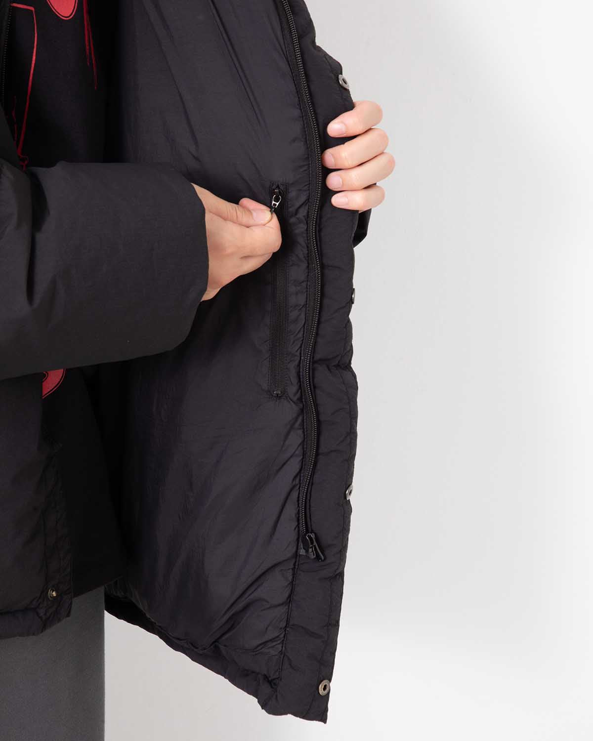 GARMENT DYED DOWN JACKET