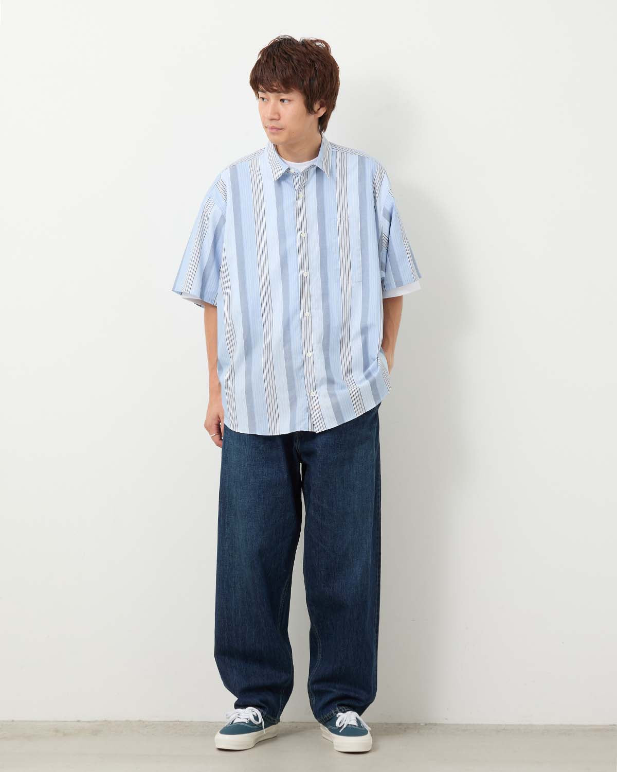 SELVAGE DENIM TWO TUCK TAPERED PANTS – COVERCHORD