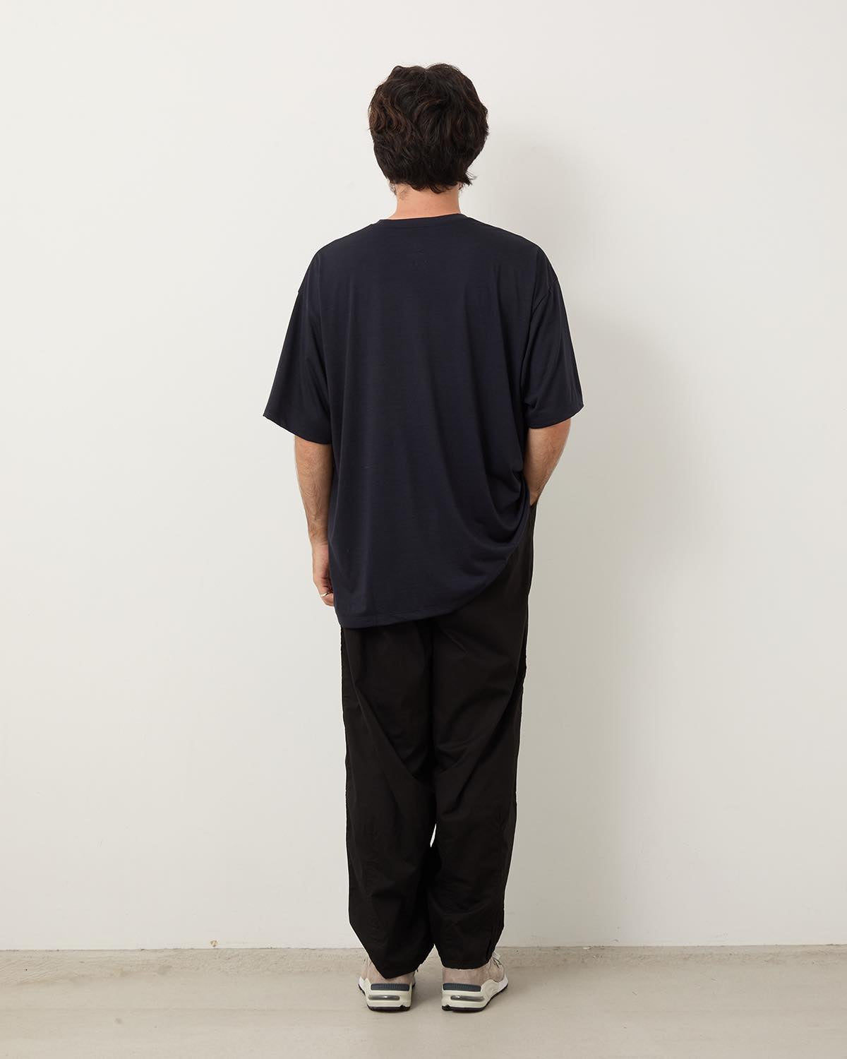GARMENT DYED TYPEWRITER PARACHUTE PANTS
