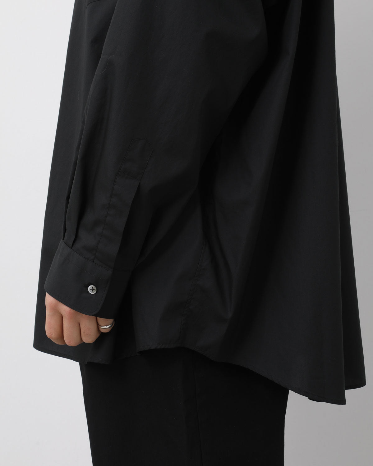 BROAD L/S OVERSIZED REGULAR COLLAR SHIRT