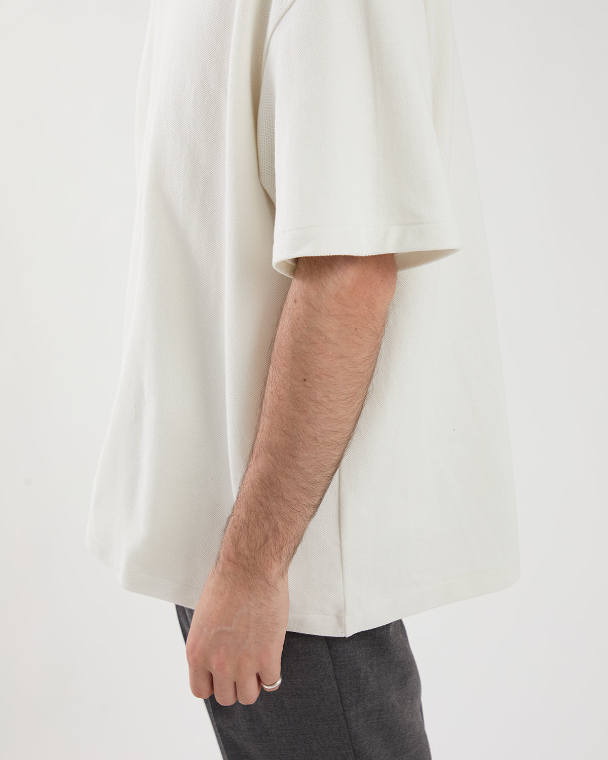COTTON PIQUE JERSEY S/S SKIPPER POLO