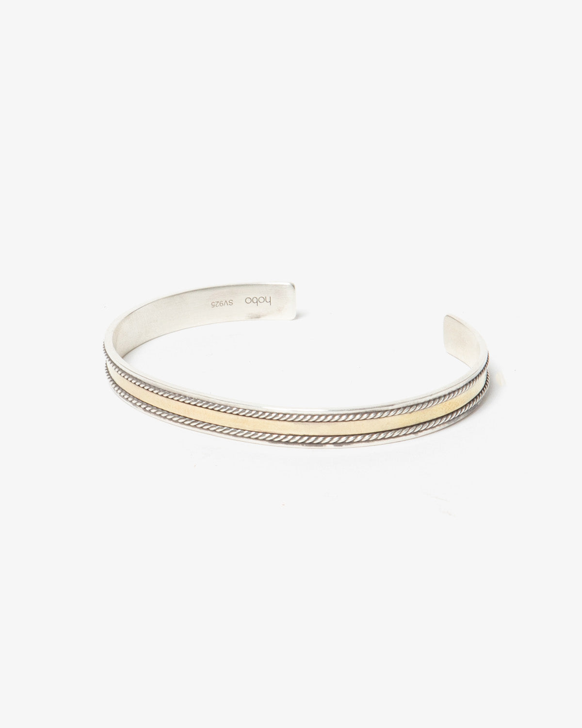 ROPE BRACELET 925 SILVER with BRASS