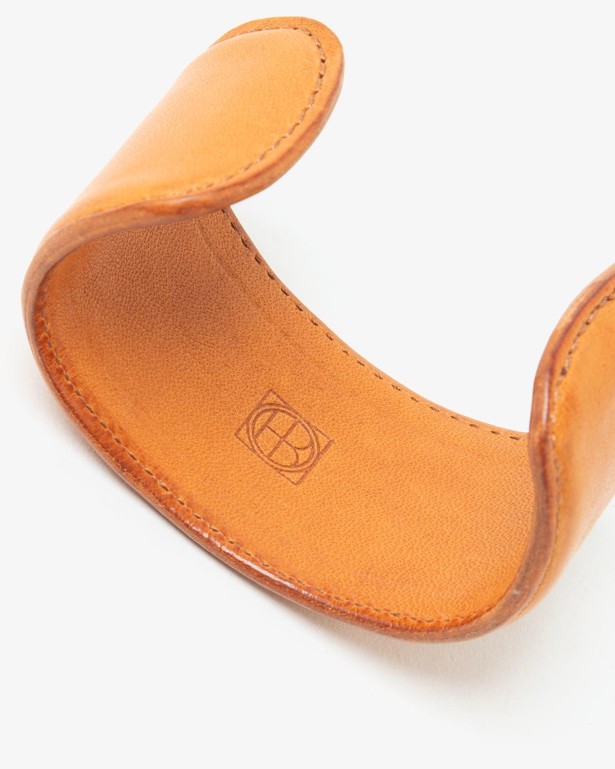 BANGLE WIDE HORSE LEATHER