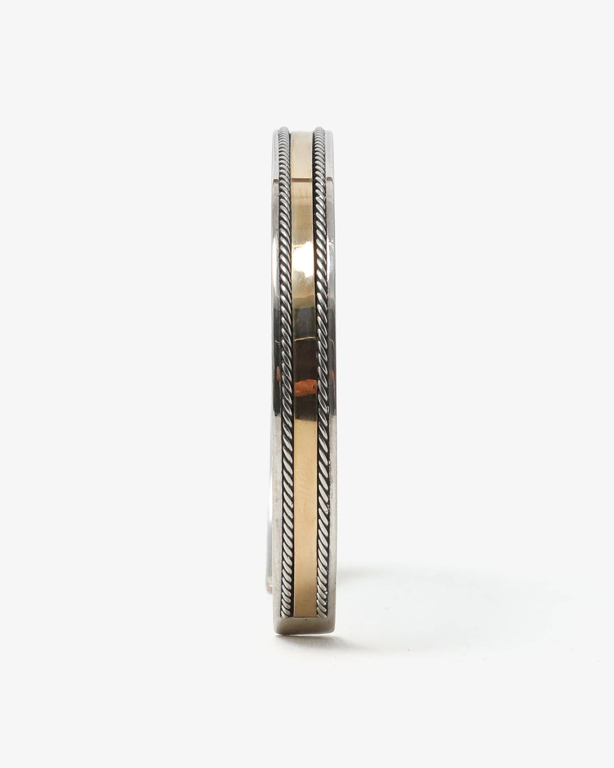 ROPE BRACELET 925 SILVER with BRASS