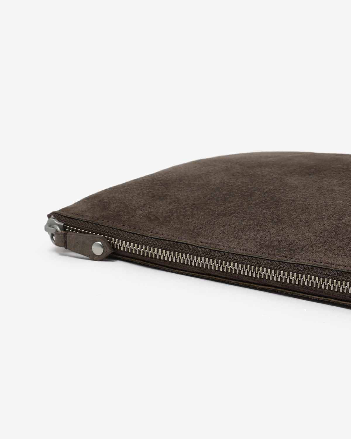 UTILITY CASE L PIG SUEDE